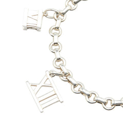 ティファニー アトラス 5チャーム ブレスレット SV925 シルバー レディース TIFFANY&Co. 【中古】