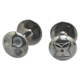 ルイ ヴィトン ブトン ドゥ マンシェット カフス カフリンクス M30976 シルバー SV925 シルバー メンズ LOUIS VUITTON 【中古】