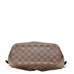 ルイ ヴィトン ダミエ シエナ PM ハンドバッグ ショルダーバッグ 2WAY N41545 ブラウン PVC レザー レディース LOUIS VUITTON 【中古】