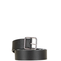 バレンシアガ エブリデイ ベルト サイズ:95 518417 ブラック レザー レディース BALENCIAGA 【中古】