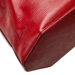 ルイ ヴィトン エピ サックデポールGM ショルダーバッグ M80197 カスティリアンレッド レザー レディース LOUIS VUITTON 【中古】