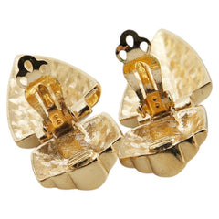 ジバンシー トライアングル モチーフ イヤリング ゴールド メッキ レディース Givenchy 【中古】
