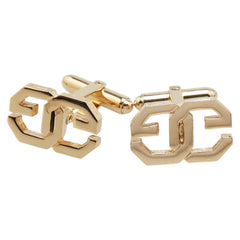 ジバンシー ロゴ カフス ネクタイピン セット ゴールド メッキ メンズ Givenchy 【中古】
