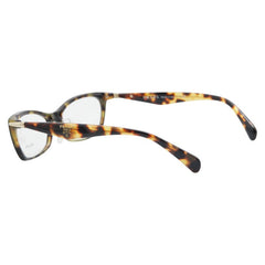プラダ ロゴ メガネ VPR 15P-A ブラック プラスチック レディース PRADA 【中古】