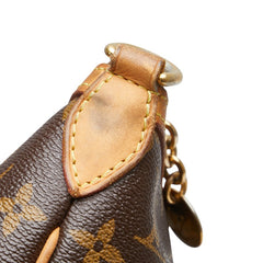 ルイ ヴィトン モノグラム パレルモGM トートバッグ ショルダーバッグ M40146 ブラウン PVC レザー レディース LOUIS VUITTON 【中古】