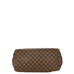 ルイ ヴィトン ダミエ ハムステッドMM ハンドバッグ トートバッグ N51204 ブラウン PVC レザー レディース LOUIS VUITTON 【中古】