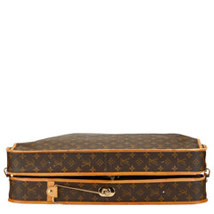 ルイ ヴィトン モノグラム ポルタブル キャビン ガーメントケース ショルダーバッグ M23420 ブラウン PVC レザー レディース LOUIS VUITTON 【中古】