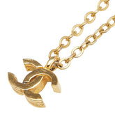 シャネル ココマーク ネックレス ゴールド メッキ レディース CHANEL 【中古】