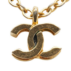 シャネル ココマーク ネックレス ゴールド メッキ レディース CHANEL 【中古】
