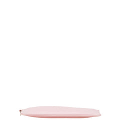 シャネル ココマーク ポーチ ピンク レザー レディース CHANEL 【中古】
