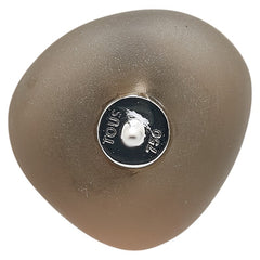 K18WG ホワイトゴールド クオーツ ダイヤ TOUS トウス テディベアー クマ 熊 モチーフ ピアス レディース 【中古】