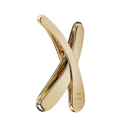 K18YG イエローゴールド オニキス ダイヤ0.49ct ペンダントトップ レディース 【中古】