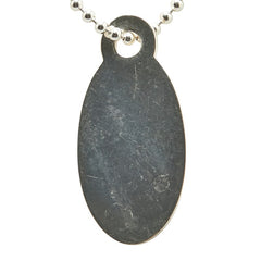 ティファニー リターン トゥ ティファニー オーバルタグ ロングネックレス ボールチェーン SV925 シルバー レディース TIFFANY&Co. 【中古】