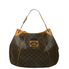 ルイ ヴィトン モノグラム ガリエラGM ワンショルダーバッグ ハンドバッグ M56381 ブラウン PVC レザー レディース LOUIS VUITTON 中古