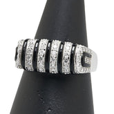 K18WG ホワイトゴールド ダイヤ0.42ct リング 指輪 レディース 11.5号 【中古】