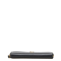 グッチ GGマーモント 長財布 ラウンドファスナー 456117 ブラック レザー メンズ GUCCI 【中古】