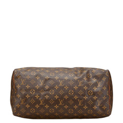 ルイ ヴィトン モノグラム スピーディ40 ボストンバッグ ハンドバッグ M41522 ブラウン PVC レザー レディース LOUIS VUITTON 【中古】