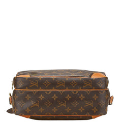 ルイ ヴィトン モノグラム ナイル 斜め掛け ショルダーバッグ M45244 ブラウン PVC レザー レディース LOUIS VUITTON 【中古】