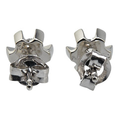 Pt850 プラチナ ダイヤ0.39ct スタッドピアス レディース 【中古】