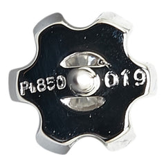 Pt850 プラチナ ダイヤ0.39ct スタッドピアス レディース 【中古】