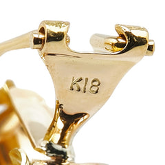 K18YG イエローゴールド ダイヤ0.30ct イヤリング レディース 【中古】