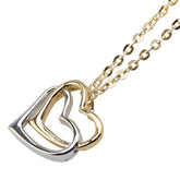 K18YG イエローゴールド ハート モチーフ ネックレス レディース 【中古】