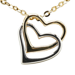 K18YG イエローゴールド ハート モチーフ ネックレス レディース 【中古】