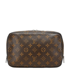 ルイ ヴィトン モノグラム トゥルース トワレット25 セカンドバッグ クラッチバッグ N47623 ブラウン PVC レディース LOUIS VUITTON 【中古】