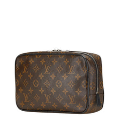 ルイ ヴィトン モノグラム トゥルース トワレット25 セカンドバッグ クラッチバッグ N47623 ブラウン PVC レディース LOUIS VUITTON 【中古】