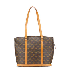 ルイ ヴィトン モノグラム バビロン トートバッグ ショルダーバッグ M51102 ブラウン PVC レザー レディース LOUIS VUITTON 【中古】