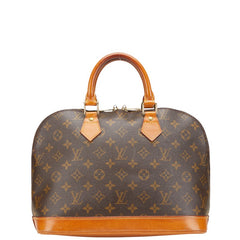 ルイ ヴィトン モノグラム アルマ ハンドバッグ M51130 ブラウン PVC レザー レディース LOUIS VUITTON 【中古】