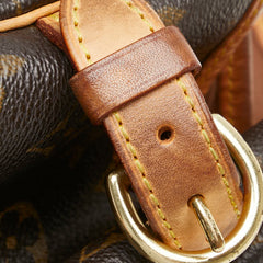 ルイ ヴィトン モノグラム バティニョール ハンドバッグ トートバッグ M51156 ブラウン PVC レザー レディース LOUIS VUITTON 【中古】