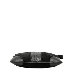 グッチ グッチシマ ショルダーバッグ 272396 ブラック レザー スエード レディース GUCCI 【中古】