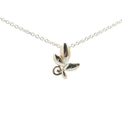 ティファニー パロマ ピカソ オリーブ リーフ ネックレス SV925 シルバー レディース TIFFANY&Co. 【中古】