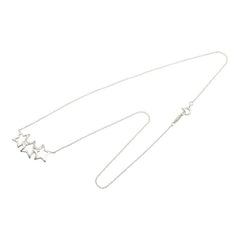 ティファニー トリプルスター ネックレス SV925 シルバー レディース TIFFANY&Co. 【中古】