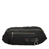 グッチ アビー シェリーライン ボディバッグ ウエストバッグ 246409 ブラック マルチカラー キャンバス レディース GUCCI 【中古】