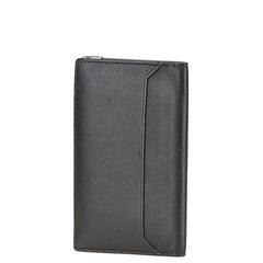 カルティエ マストライン カードケース ブラック レザー メンズ CARTIER 【中古】