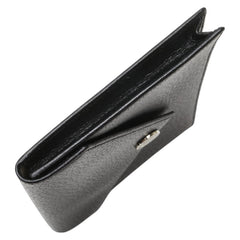 ブルガリ パスポートケース マルチケース ブラック レザー メンズ BVLGARI 【中古】