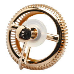 K18YG イエローゴールド マベパール約14mm イヤリング レディース 【中古】