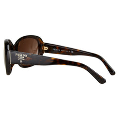 プラダ サングラス 2AU8C1 マーブル ブラウン プラスチック レディース PRADA 【中古】