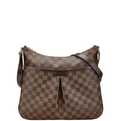 ルイ ヴィトン ダミエ ブルームズベリPM 斜め掛け ショルダーバッグ N42251 ブラウン PVC レザー レディース LOUIS VUITTON 【中古】
