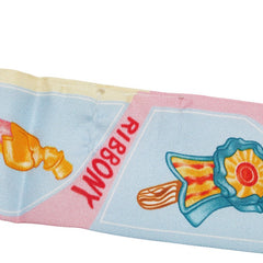 エルメス ツイリー FUNNY ICE CREAM ファニー アイスクリーム スカーフ マルチカラー シルク レディース HERMES 【中古】