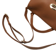 ザネラート ポスティーナ ショルダーバッグ ハンドバッグ 2WAY ブラウン レザー レディース ZANELLATO 【中古】