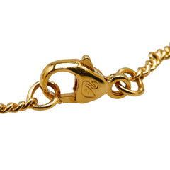 スワロフスキー チェーン ネックレス ゴールド メッキ レディース SWAROVSKI 【中古】