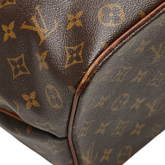 ルイ ヴィトン モノグラム パレルモGM トートバッグ ショルダーバッグ M40146 ブラウン PVC レザー レディース LOUIS VUITTON 【中古】