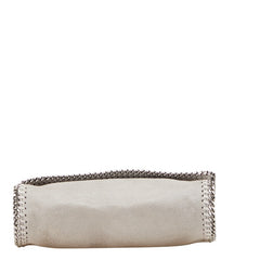 ステラマッカートニー ファラベラ チェーン ショルダーバッグ グレー ベージュ ポリエステル レディース Stella McCartney 【中古】
