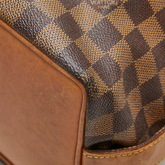 ルイ ヴィトン ダミエ コロンビーヌ 100周年記念限定モデル トートバッグ ショルダーバッグ N99037 ブラウン PVC レザー レディース LOUIS VUITTON 【中古】