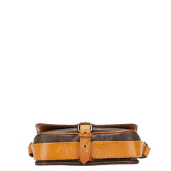 ルイ ヴィトン モノグラム ミニ カルトシエール 斜め掛け ショルダーバッグ M51254 ブラウン PVC レザー レディース LOUIS VUITTON 【中古】