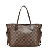 ルイ ヴィトン ダミエ ネヴァーフルPM ハンドバッグ トートバッグ N51109 ブラウン PVC レザー レディース LOUIS VUITTON 【中古】