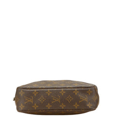 ルイ ヴィトン モノグラム トゥルース トワレット23 セカンドバッグ クラッチバッグ M47524 ブラウン PVC レザー レディース LOUIS VUITTON 【中古】